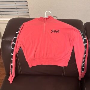 Pink sweater jacket size xs/s